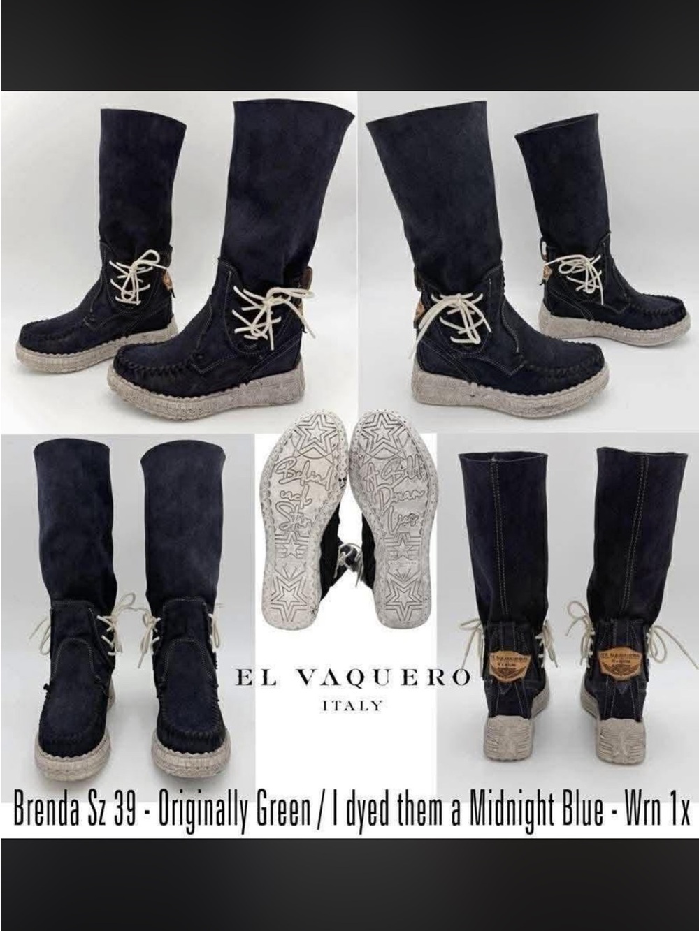 El vaquero Brenda boots sz 39